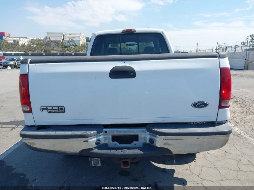 2002 Ford F-250 Lariat/Xl/Xlt VIN: 1FTNW21F22EB31942 Lot: 43270710