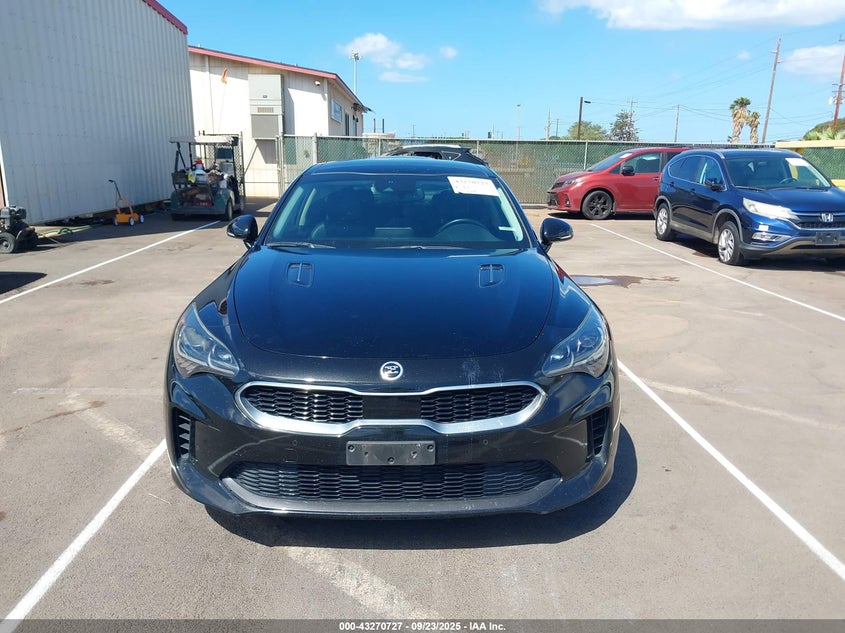 2019 KIA STINGER PREMIUM KNAE25LA0K6058804