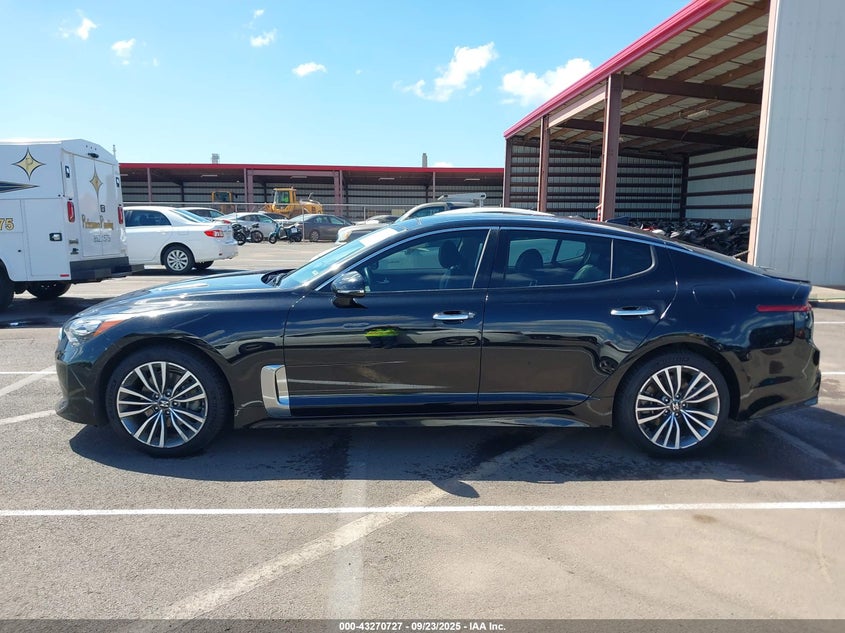 2019 KIA STINGER PREMIUM KNAE25LA0K6058804