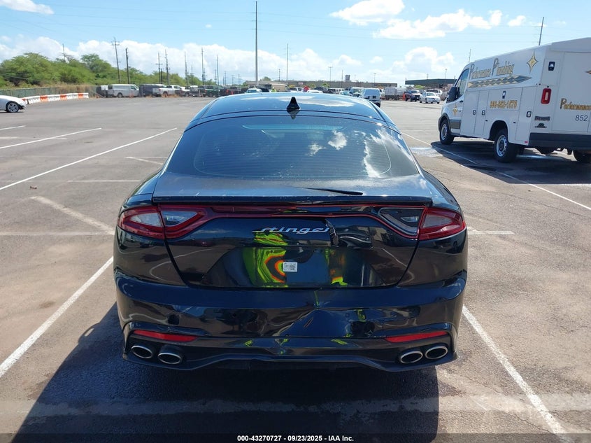 2019 KIA STINGER PREMIUM KNAE25LA0K6058804