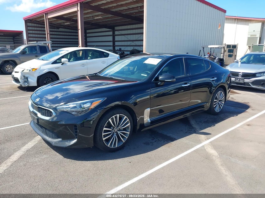2019 KIA STINGER PREMIUM KNAE25LA0K6058804