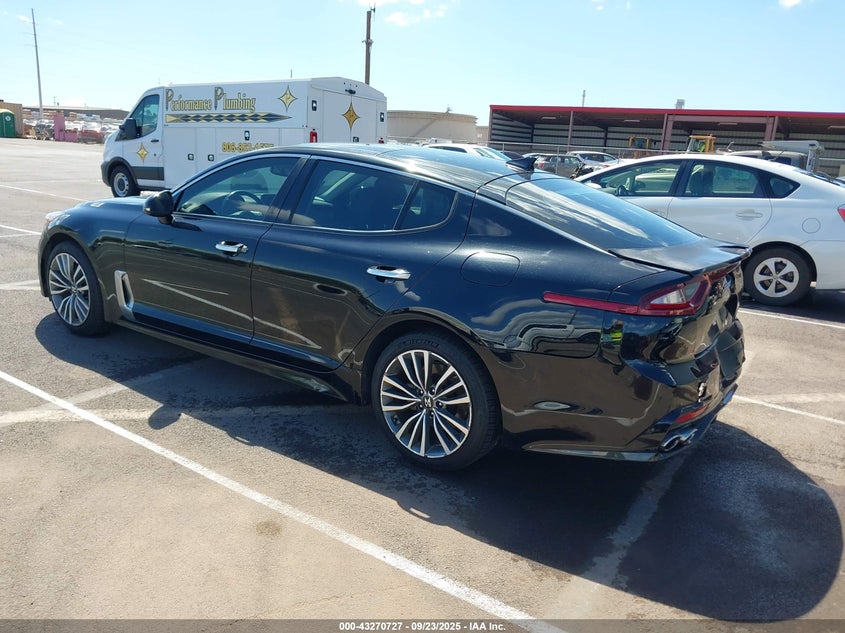 2019 KIA STINGER PREMIUM KNAE25LA0K6058804