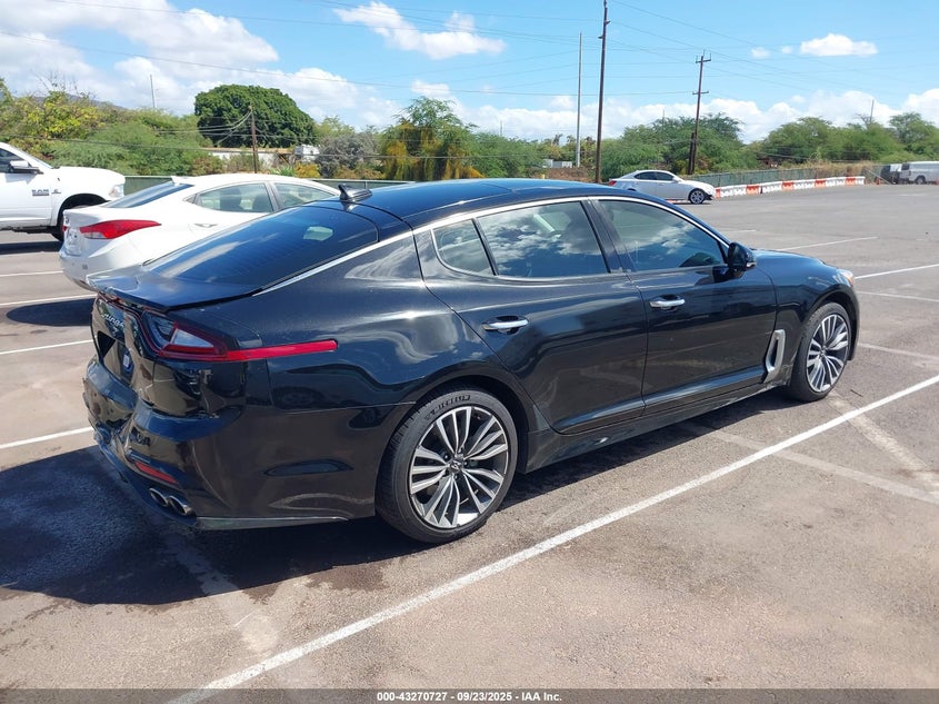 2019 KIA STINGER PREMIUM KNAE25LA0K6058804