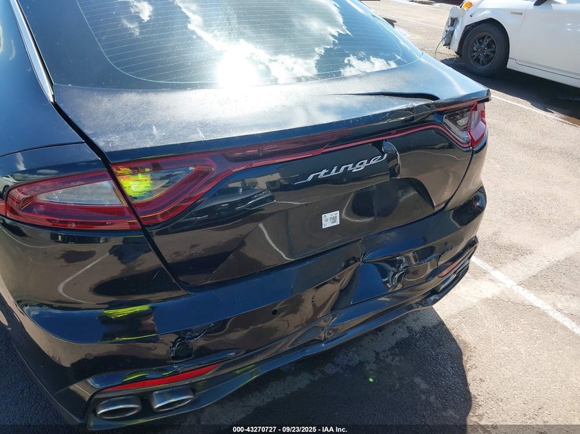 2019 KIA STINGER PREMIUM KNAE25LA0K6058804