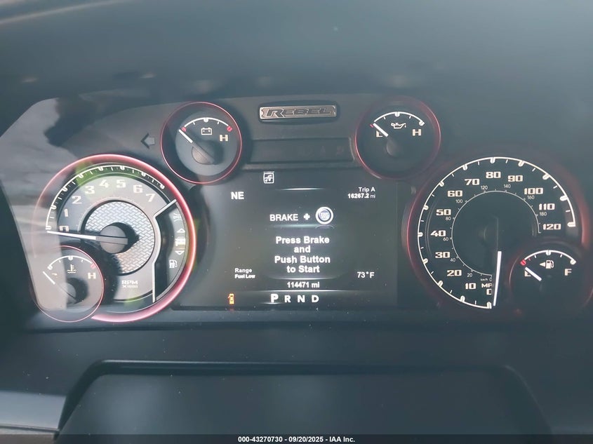 2017 Ram 1500 Rebel 4X4 5'7 Box VIN: 1C6RR7YT4HS559224 Lot: 43270730