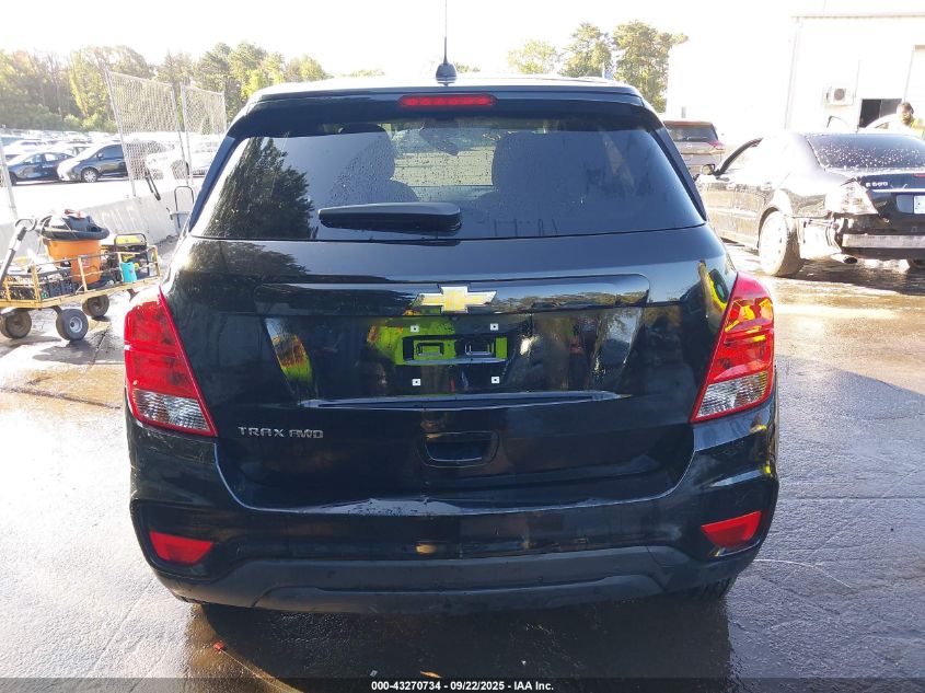 2022 Chevrolet Trax Awd Ls VIN: KL7CJNSM0NB552288 Lot: 43270734