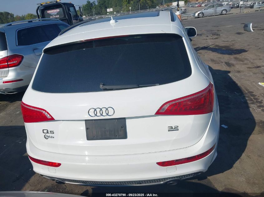 2012 Audi Q5 3.2 Premium VIN: WA1WKAFP7CA069209 Lot: 43270798