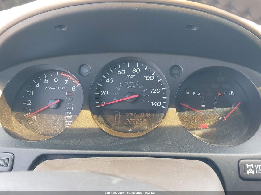 2003 Acura Mdx VIN: 2HNYD18283H502266 Lot: 43270801