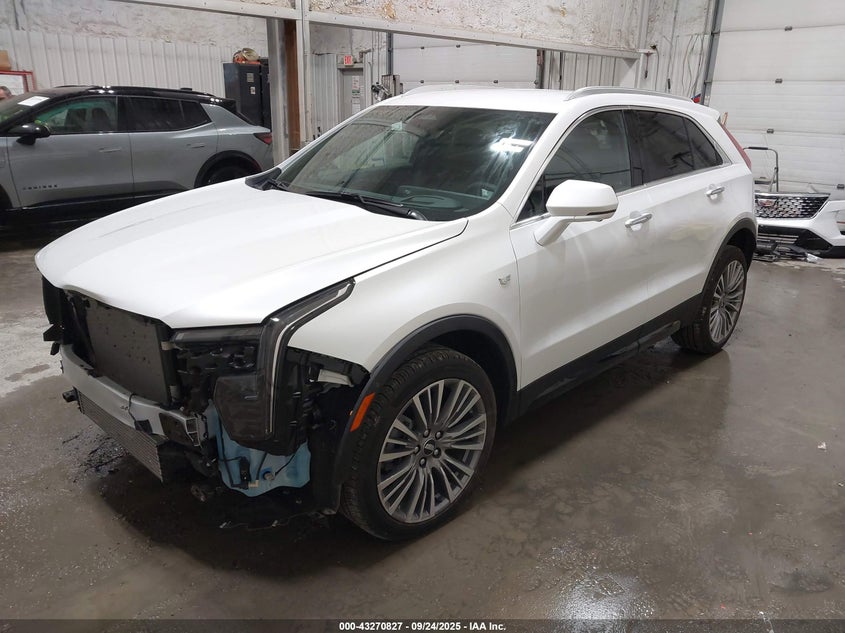 Vin: 1gyfzdr45sf141072, lot: 43765411, cadillac xt4 awd premium luxury 20252