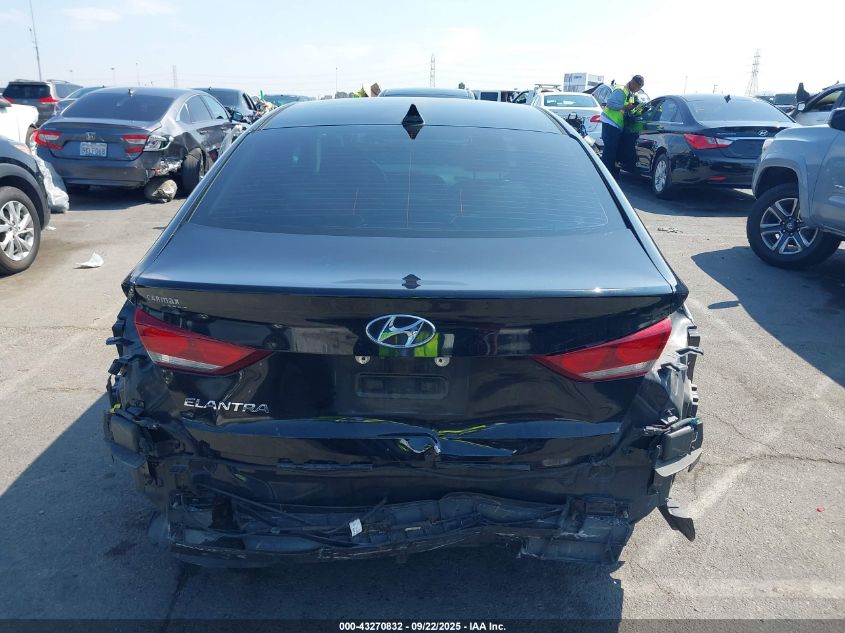 2017 Hyundai Elantra Value Edition VIN: 5NPD84LF2HH180792 Lot: 43270832