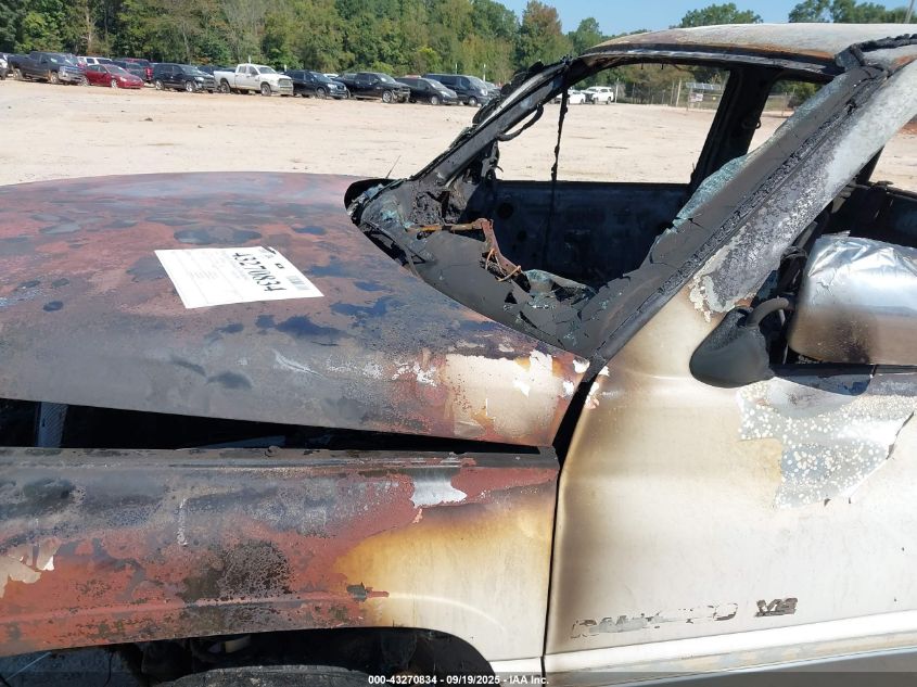 1996 Dodge Ram 1500 VIN: 1B7HF13Y1TJ142865 Lot: 43270834