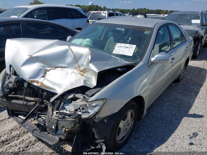 2002 Toyota Camry Le V6 4T1BF32K02U523386 photo 1