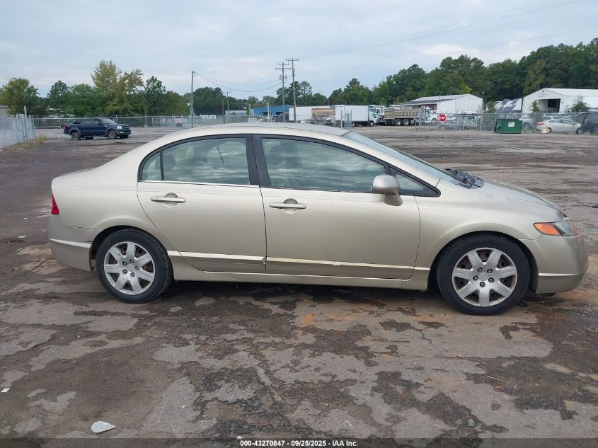 2007 Honda Civic Lx VIN: 1HGFA16597L014294 Lot: 43270847