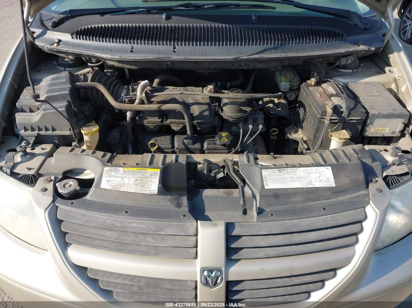 2005 Dodge Grand Caravan Se VIN: 1D4GP24R85B367192 Lot: 43270858