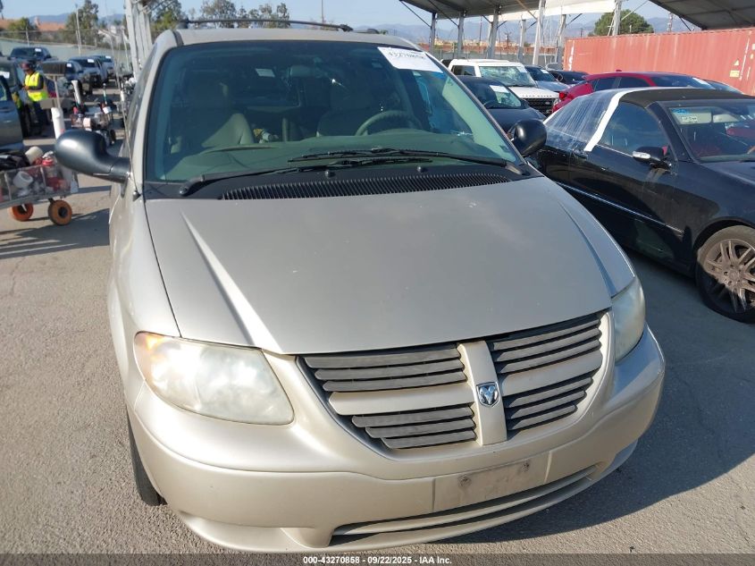 2005 Dodge Grand Caravan Se VIN: 1D4GP24R85B367192 Lot: 43270858