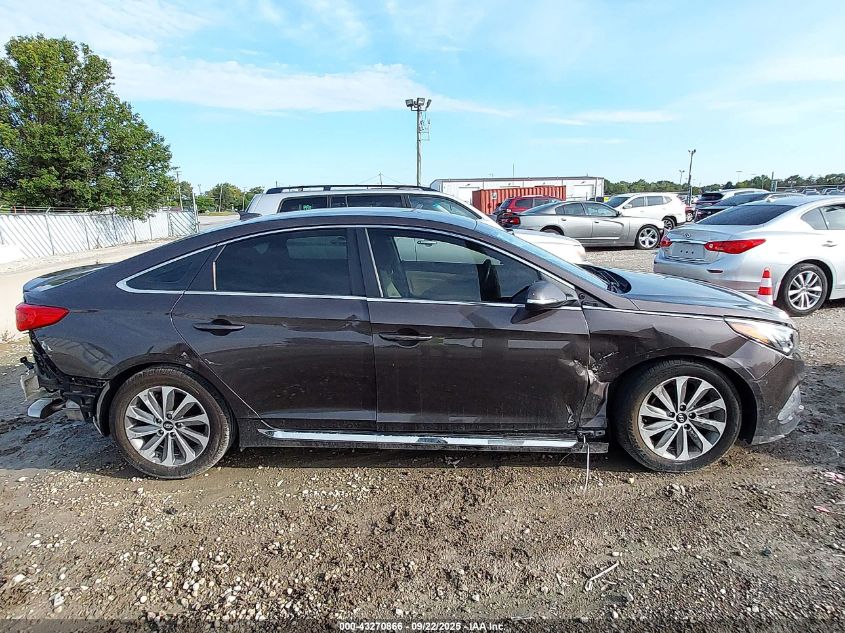 2016 Hyundai Sonata Sport VIN: 5NPE34AFXGH352488 Lot: 43270866