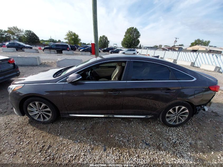 2016 Hyundai Sonata Sport VIN: 5NPE34AFXGH352488 Lot: 43270866