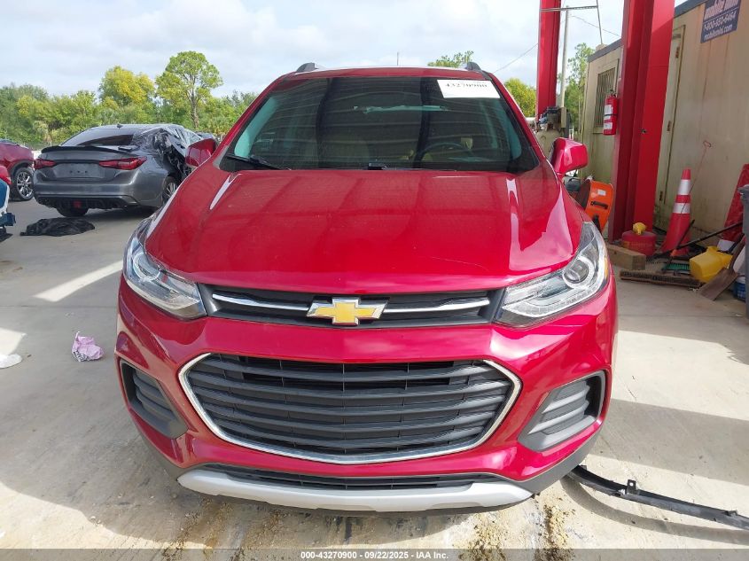 2020 Chevrolet Trax Fwd Lt VIN: 3GNCJLSB2LL142875 Lot: 43270900