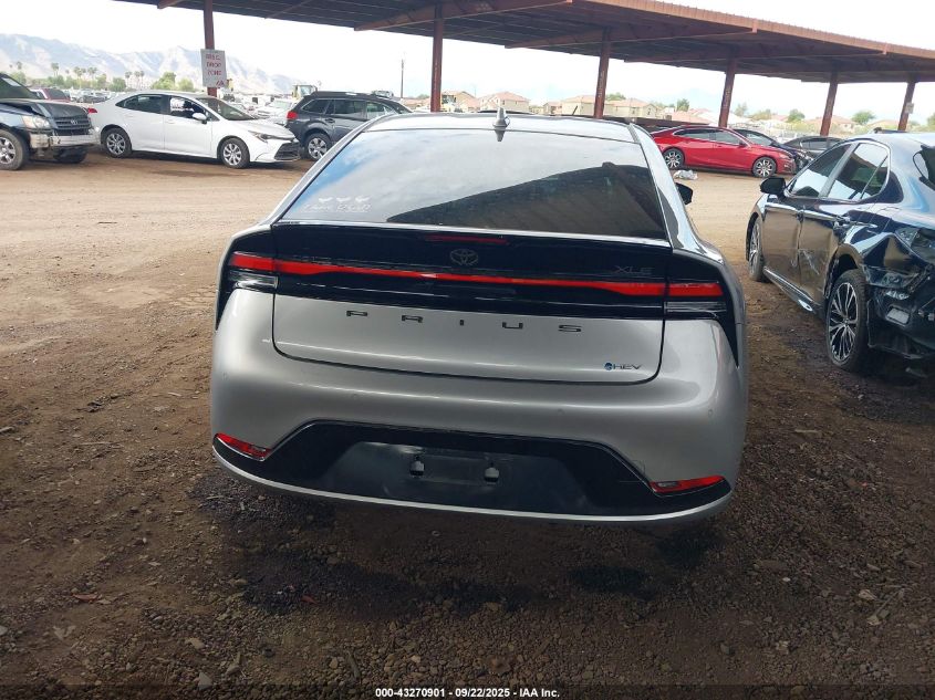 2024 Toyota Prius Xle VIN: JTDACAAU1R3038786 Lot: 43270901