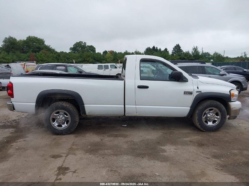 2007 Dodge Ram 2500 Slt/Sport VIN: 3D7KR26D97G789717 Lot: 43270930