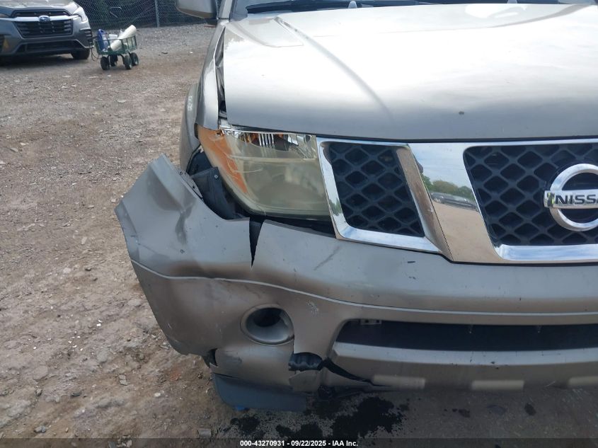 2005 Nissan Pathfinder Se VIN: 5N1AR18W85C782767 Lot: 43270931