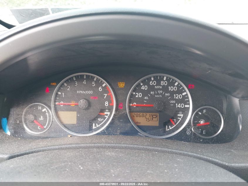 2005 Nissan Pathfinder Se VIN: 5N1AR18W85C782767 Lot: 43270931