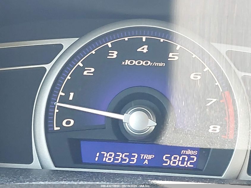 2010 Honda Civic Lx VIN: 2HGFA1F50AH500125 Lot: 43270950