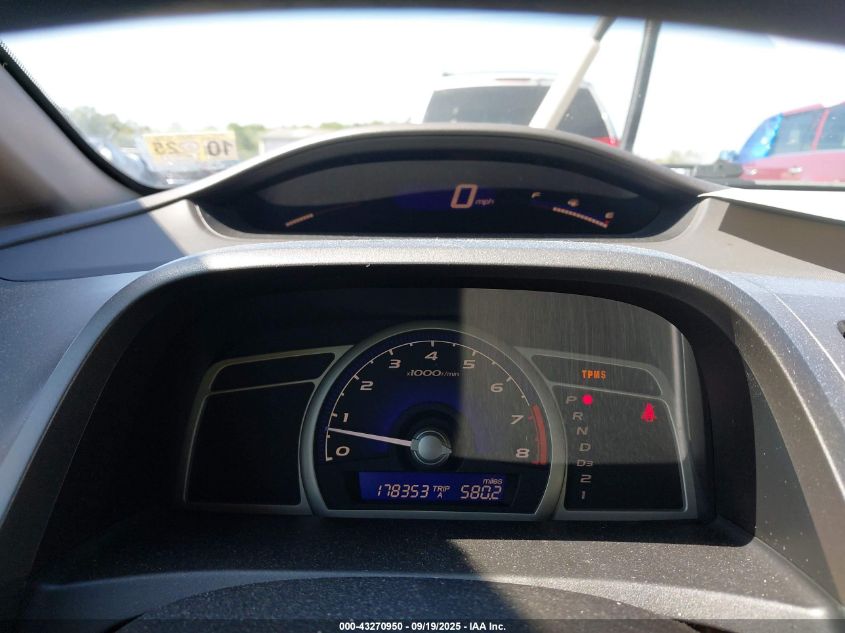 2010 Honda Civic Lx VIN: 2HGFA1F50AH500125 Lot: 43270950