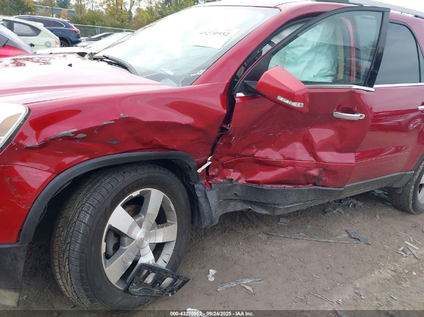 2012 GMC Acadia Slt-1 VIN: 1GKKRRED1CJ342235 Lot: 43270952