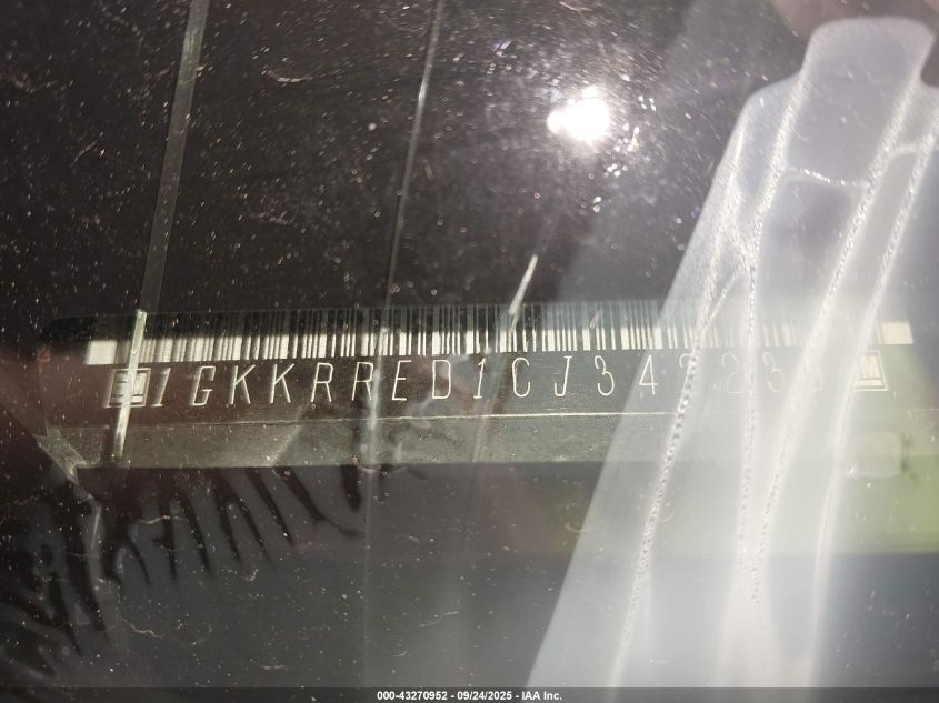 2012 GMC Acadia Slt-1 VIN: 1GKKRRED1CJ342235 Lot: 43270952