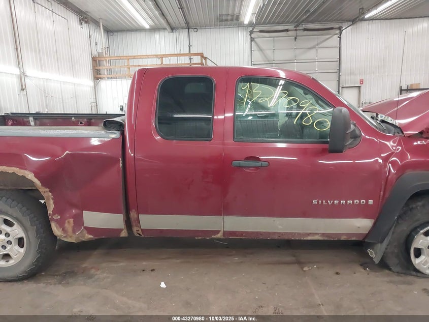 2007 Chevrolet Silverado 1500 Lt2 VIN: 1GCEK19087Z516606 Lot: 43270980
