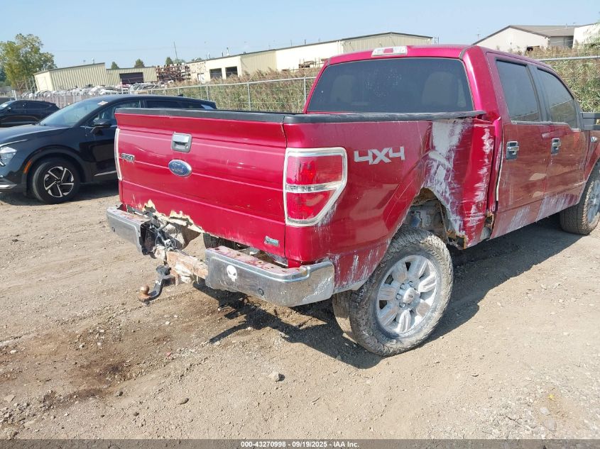 2010 Ford F-150 Fx4/Harley-Davidson/King Ranch/Lariat/Platinum/Xl/Xlt VIN: 1FTFW1EV2AFD54099 Lot: 43270998