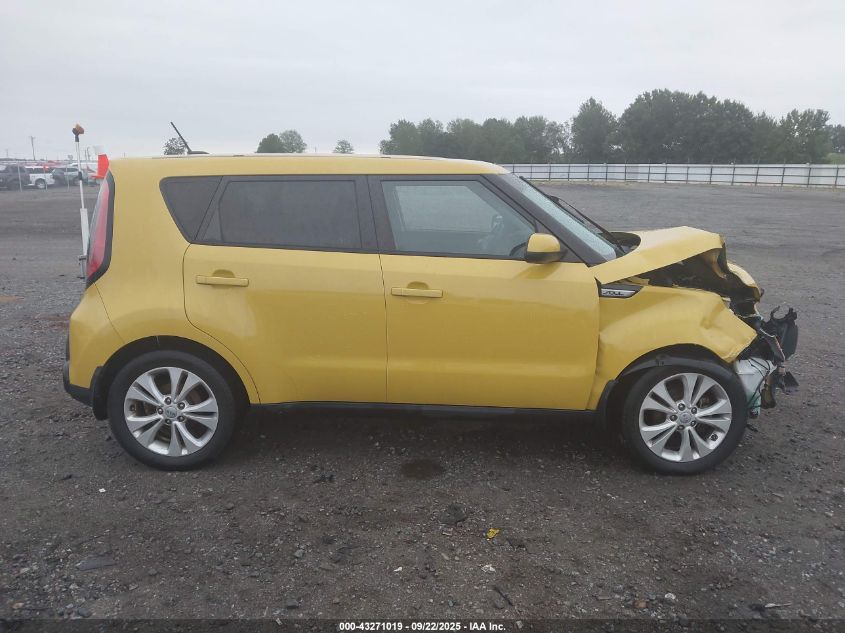 2015 Kia Soul + VIN: KNDJP3A59F7149857 Lot: 43271019