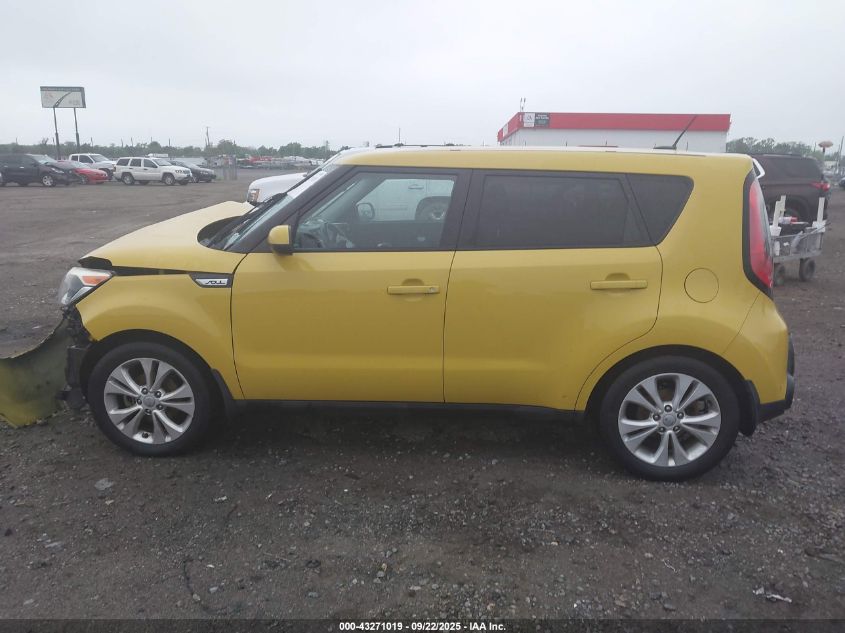 2015 Kia Soul + VIN: KNDJP3A59F7149857 Lot: 43271019