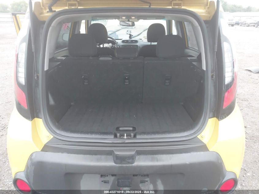 2015 Kia Soul + VIN: KNDJP3A59F7149857 Lot: 43271019
