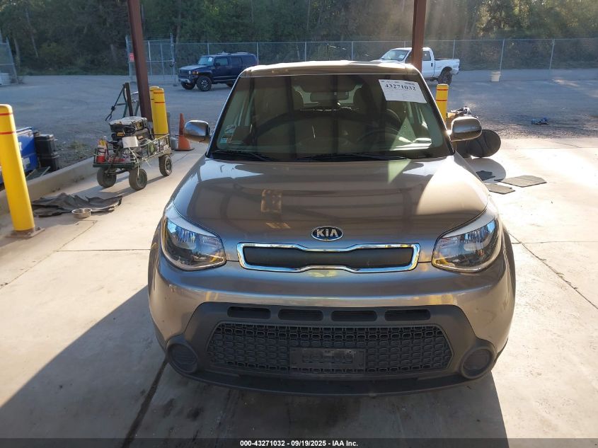 2015 Kia Soul VIN: KNDJN2A23F7189017 Lot: 43271032