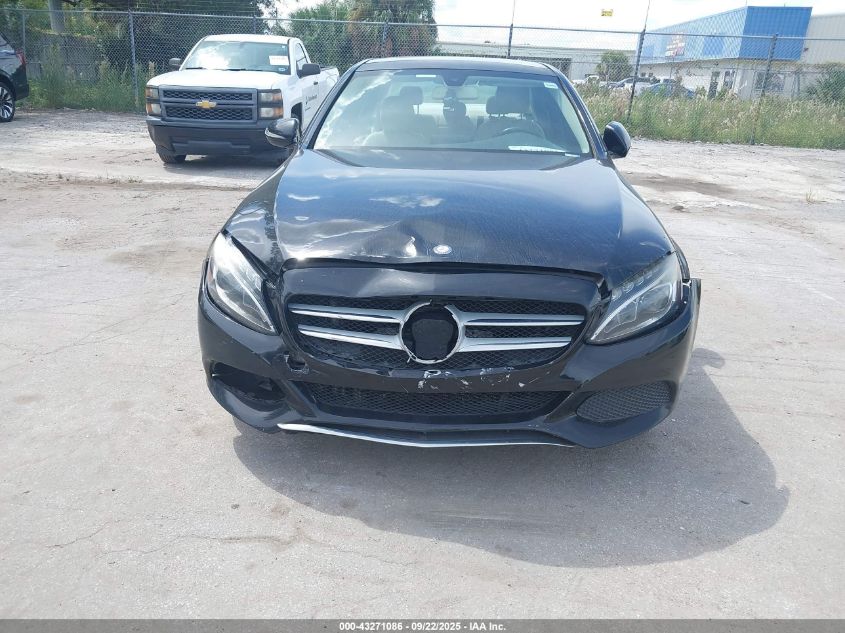 2015 Mercedes-Benz C 300 4Matic VIN: 55SWF4KB5FU005072 Lot: 43271086