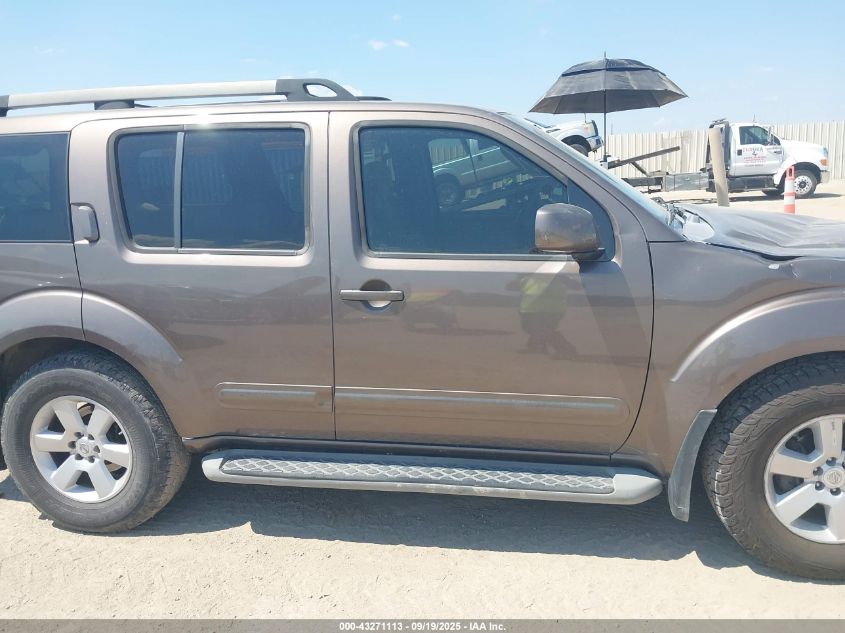 2008 Nissan Pathfinder Se VIN: 5N1AR18U68C648374 Lot: 43271113