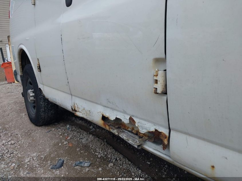 2012 GMC Savana 2500 Work Van VIN: 1GTW7FBG2C1145185 Lot: 43271115