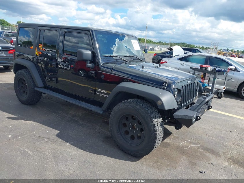 2017 JEEP WRANGLER UNLIMITED SPORT 4X4 - 1C4BJWDG8HL664685