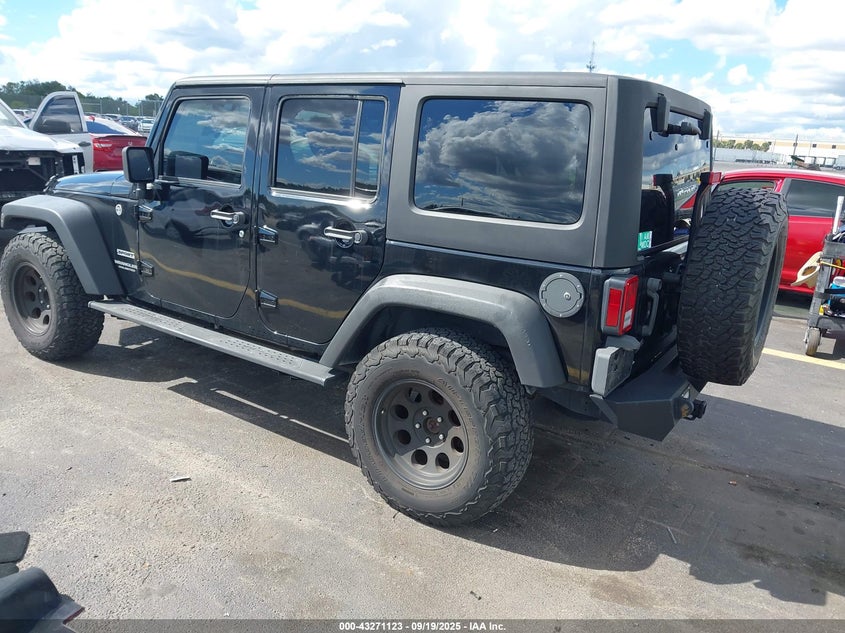 2017 JEEP WRANGLER UNLIMITED SPORT 4X4 - 1C4BJWDG8HL664685
