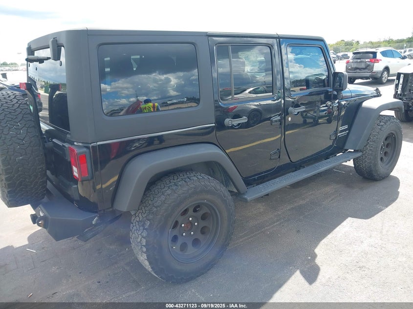 2017 JEEP WRANGLER UNLIMITED SPORT 4X4 - 1C4BJWDG8HL664685