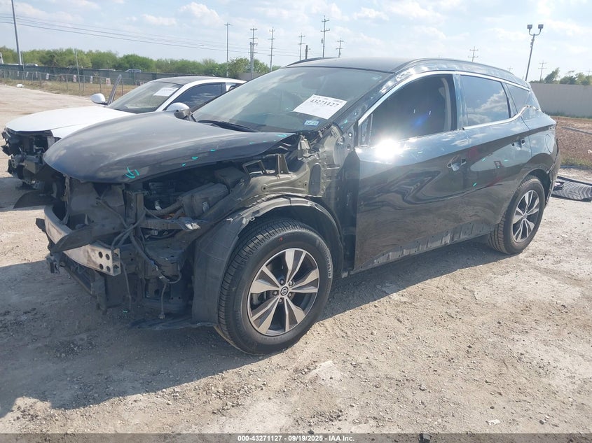 2020 Nissan Murano Sv Fwd black other gasoline 5N1AZ2BJ3LN105629 photo #3