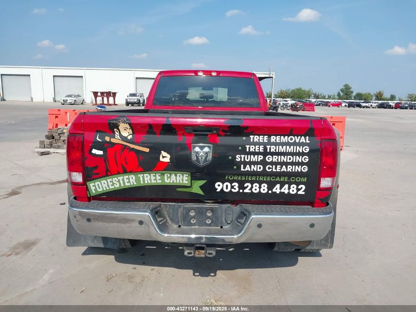 2018 Ram 3500 Tradesman 4X4 8' Box VIN: 3C63RRGL0JG131988 Lot: 43271143