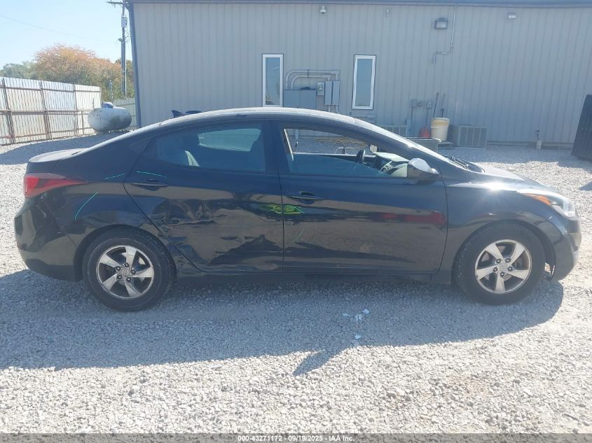 2015 Hyundai Elantra Se VIN: 5NPDH4AE7FH574697 Lot: 43271172