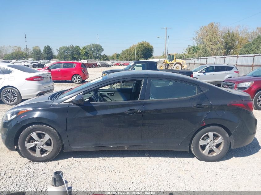 2015 Hyundai Elantra Se VIN: 5NPDH4AE7FH574697 Lot: 43271172