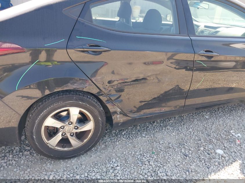 2015 Hyundai Elantra Se VIN: 5NPDH4AE7FH574697 Lot: 43271172