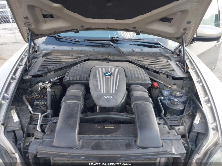 2008 BMW X5 4.8I VIN: 5UXFE83548L167567 Lot: 43271194
