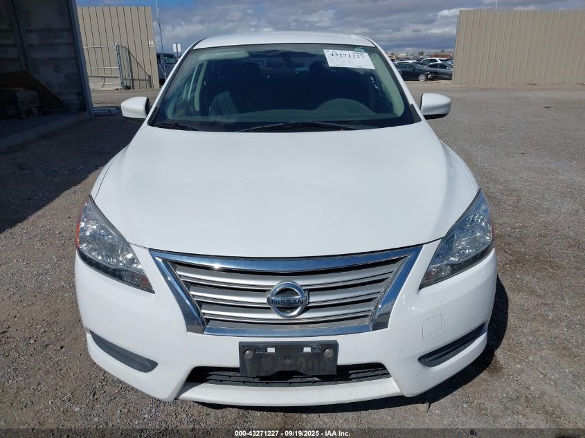 2014 Nissan Sentra Fe+ S/Fe+ Sv/S/Sl/Sr/Sv VIN: 3N1AB7AP9EY254065 Lot: 43271227