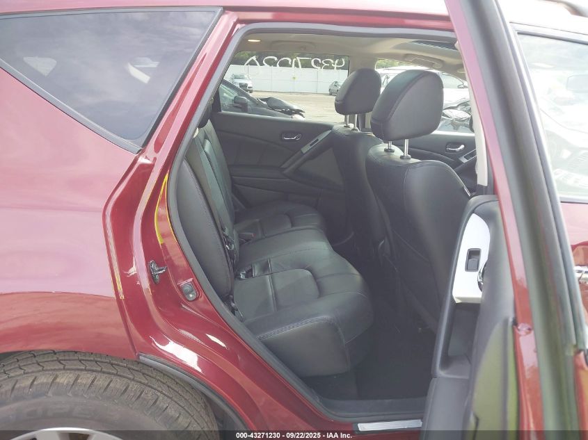 2012 Nissan Murano Sl VIN: JN8AZ1MW3CW236579 Lot: 43271230